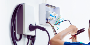 panel upgrade for home ev charging station