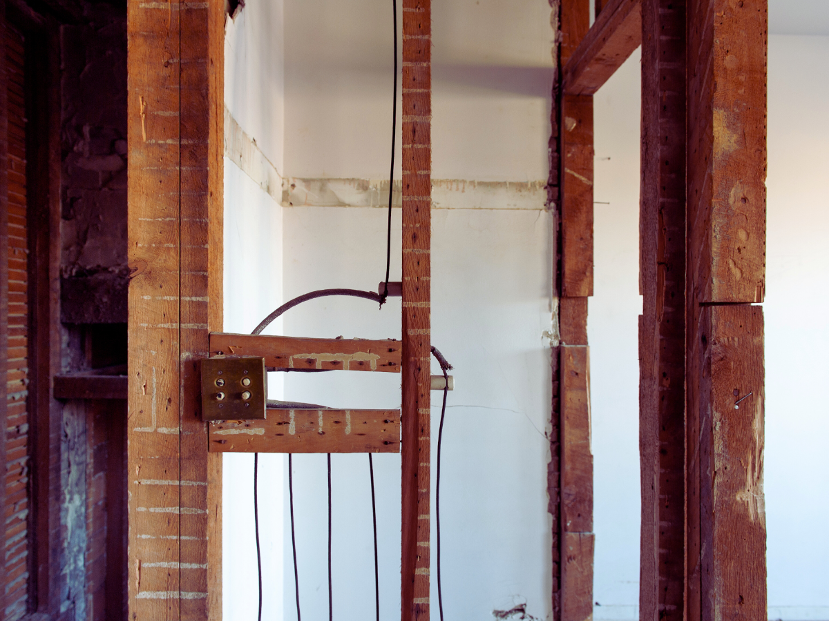 Knob and tube wiring in old home